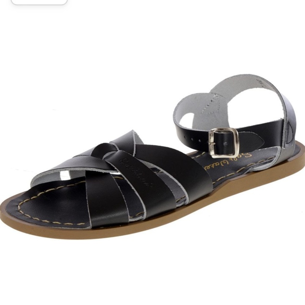 Navy Salt Water Sandal